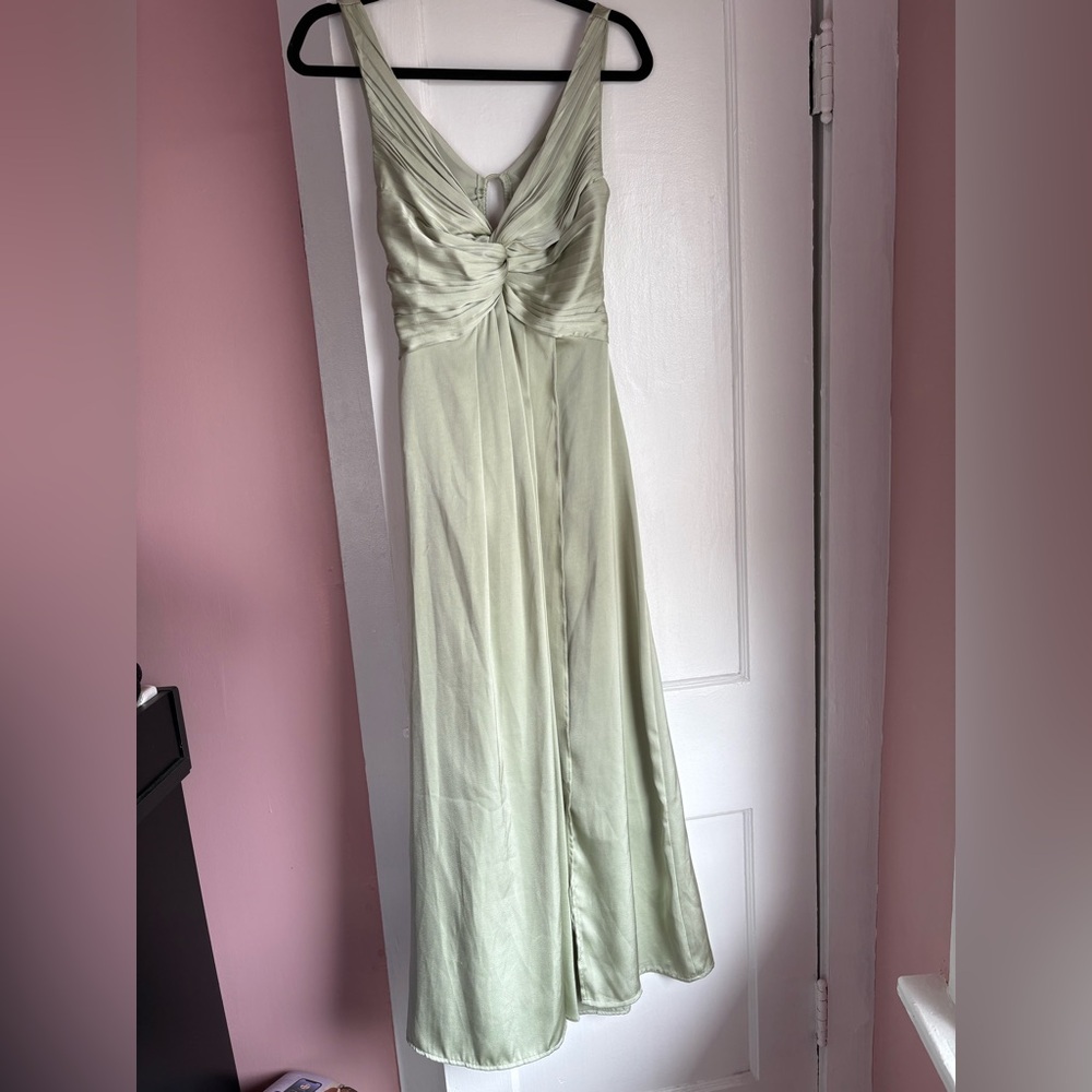 Hello Molly Sage Green Maxi Dress